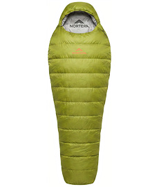 Schlafsack NORTERA SKULD DOWN 500 L Uni