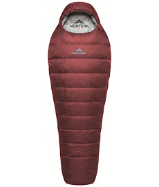 Schlafsack NORTERA SKULD DOWN 300 M Uni