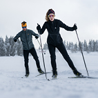 Geländelauf skifahren